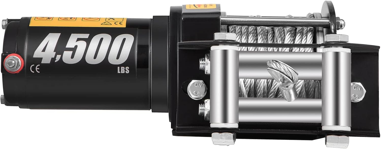 4500lb 12V Electric Winch with Wireless Remote Control Z75541