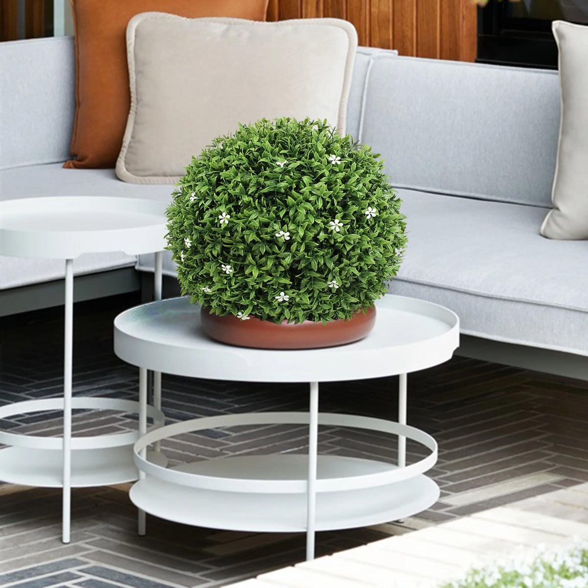 15'' Artificial Topiary Ball S548163