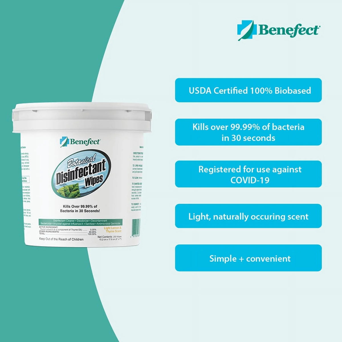 Botanical Disinfectant Wipes O3994