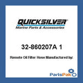 Remote Oil Filter Hose E855
