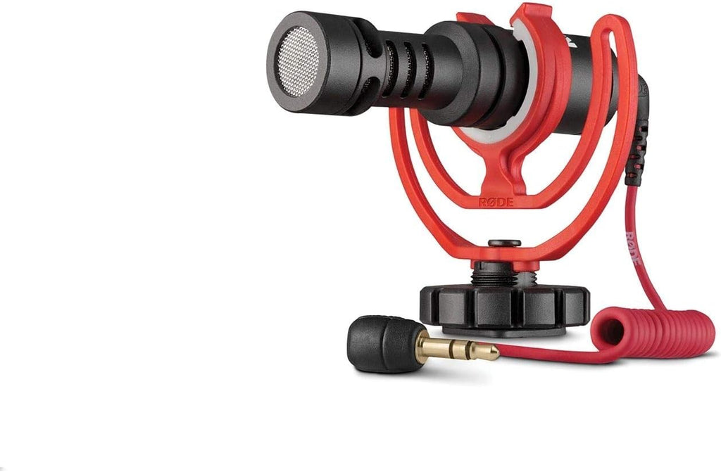 Compact On-Camera Microphone with Shock Mount Q99405