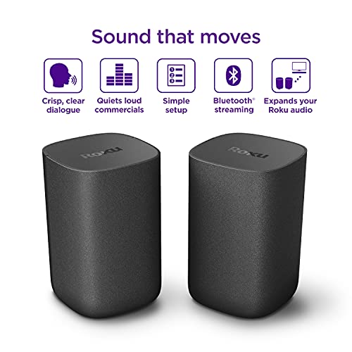 Black Wireless Speakers 2 Count J331397