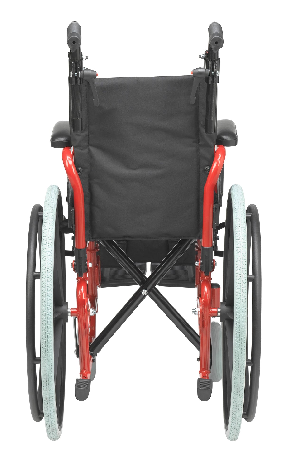Pediatric Folding Wheelchair 12x22 Fire Truck Red Z569188