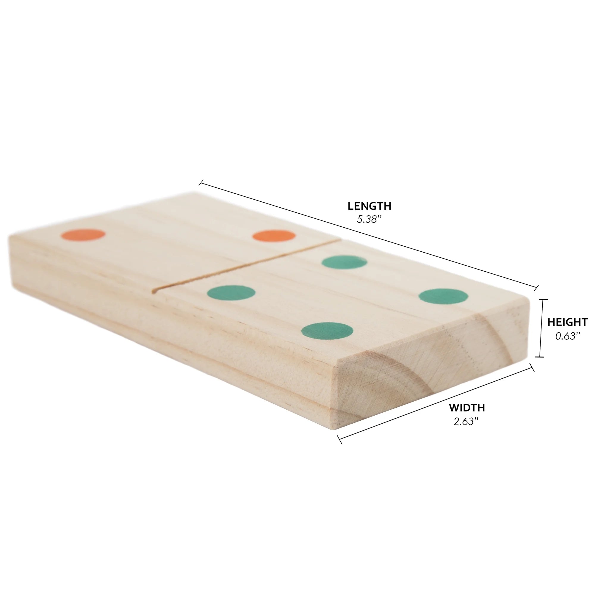Giant Wooden Dominoes Set B300