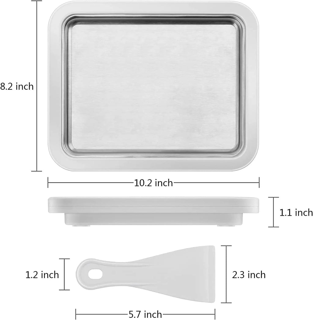 Ice Cream Roll Maker with 2 Spatulas Y41214