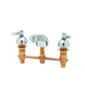 Brass Lavatory Faucet with Concealed Body, Cast Basin Spout, Levers, 1.5 GPM Aerator K5549