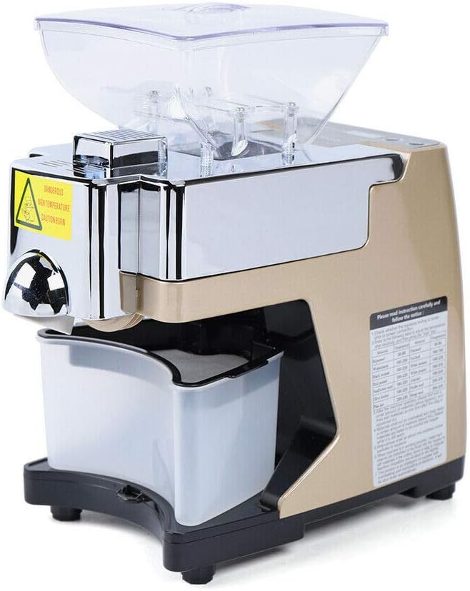 Stainless Steel 110V 450W Automatic Oil Press Machine E99252