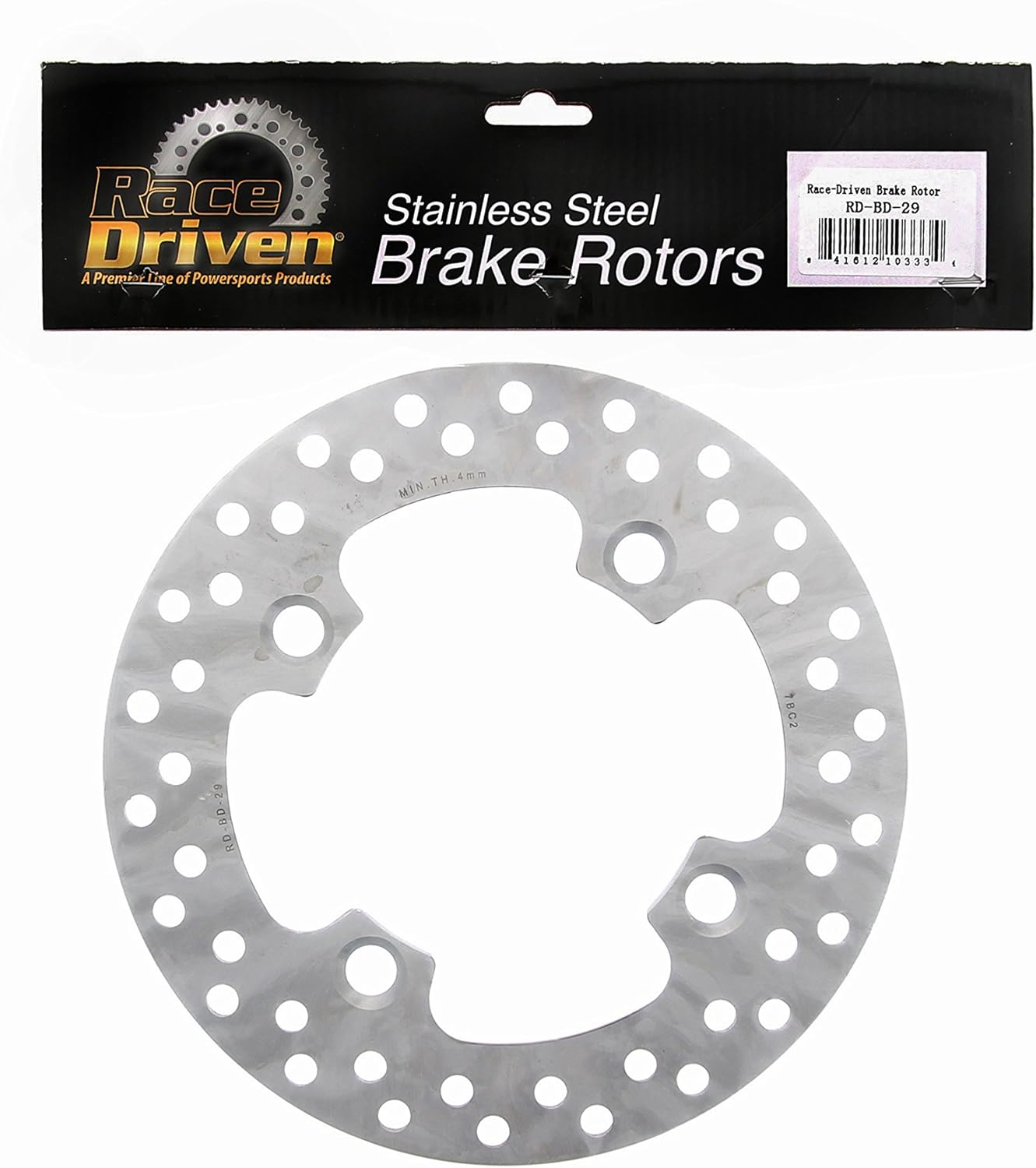 Front & Rear Brake Rotors Discs O1898