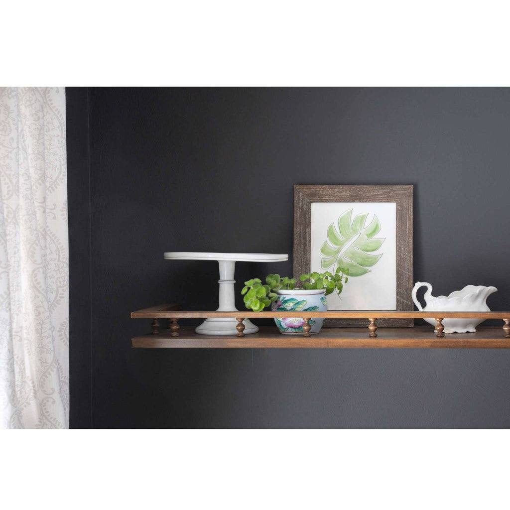 Rustic Farmhouse Espresso Wood Frame P58687