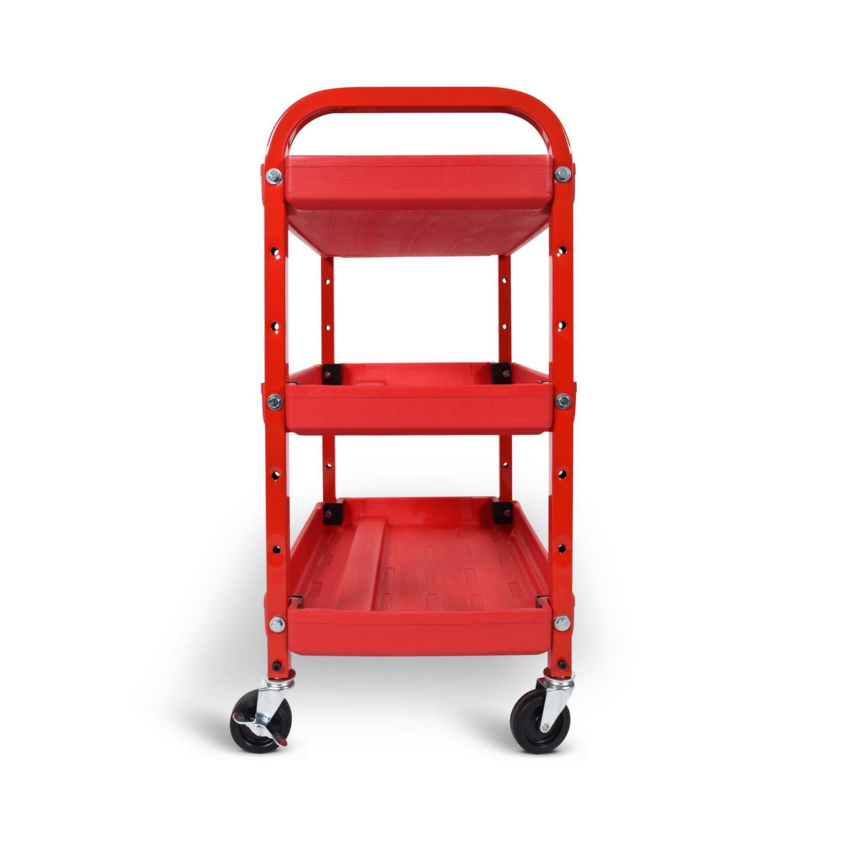 Red 3-Shelf Utility Cart Y773069