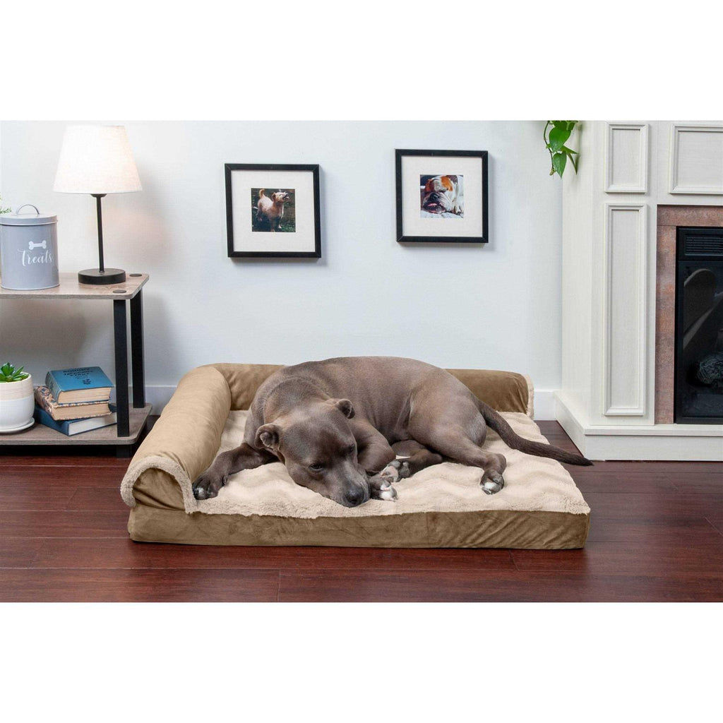 Fur Velvet Chaise Lounge Dog Bed R290