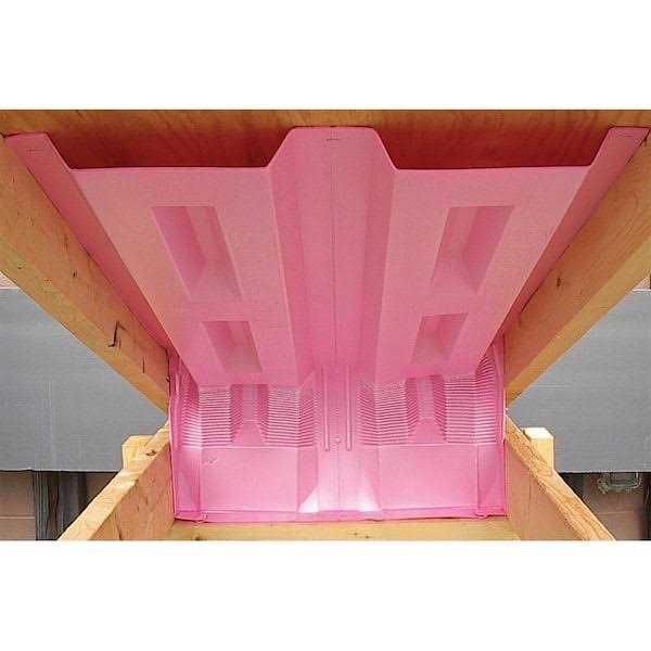 22-1/2 in. x 4 ft. Attic Insulation Rafter Baffle M430858