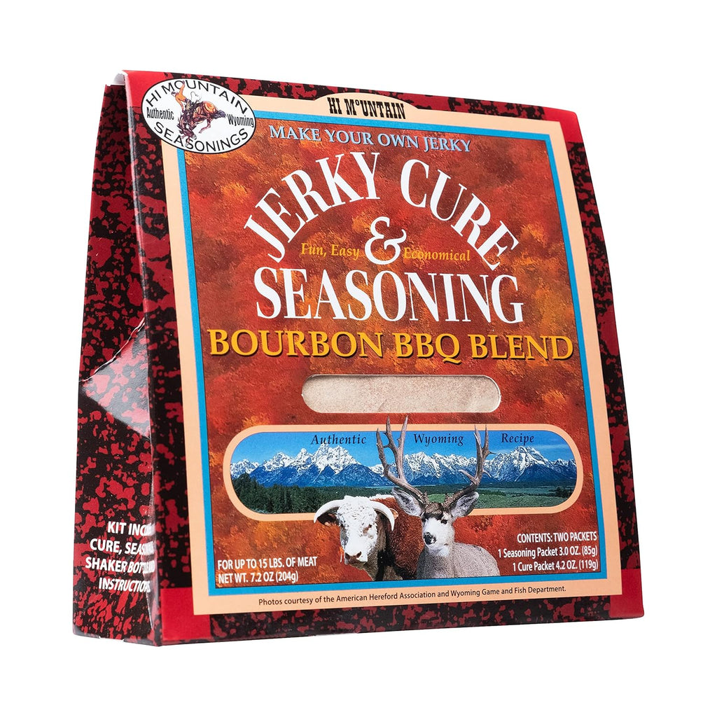 BOURBON BBQ BLEND Jerky Seasoning and Cure Kit I913