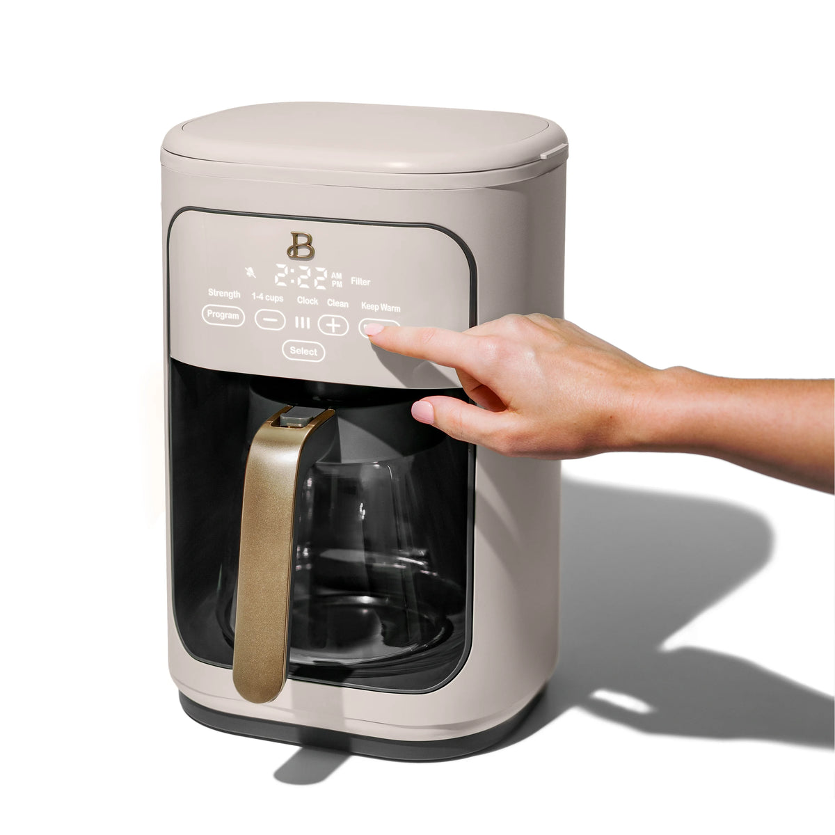14-Cup Programmable Drip Coffee Maker with Touch-Activated Display H273935