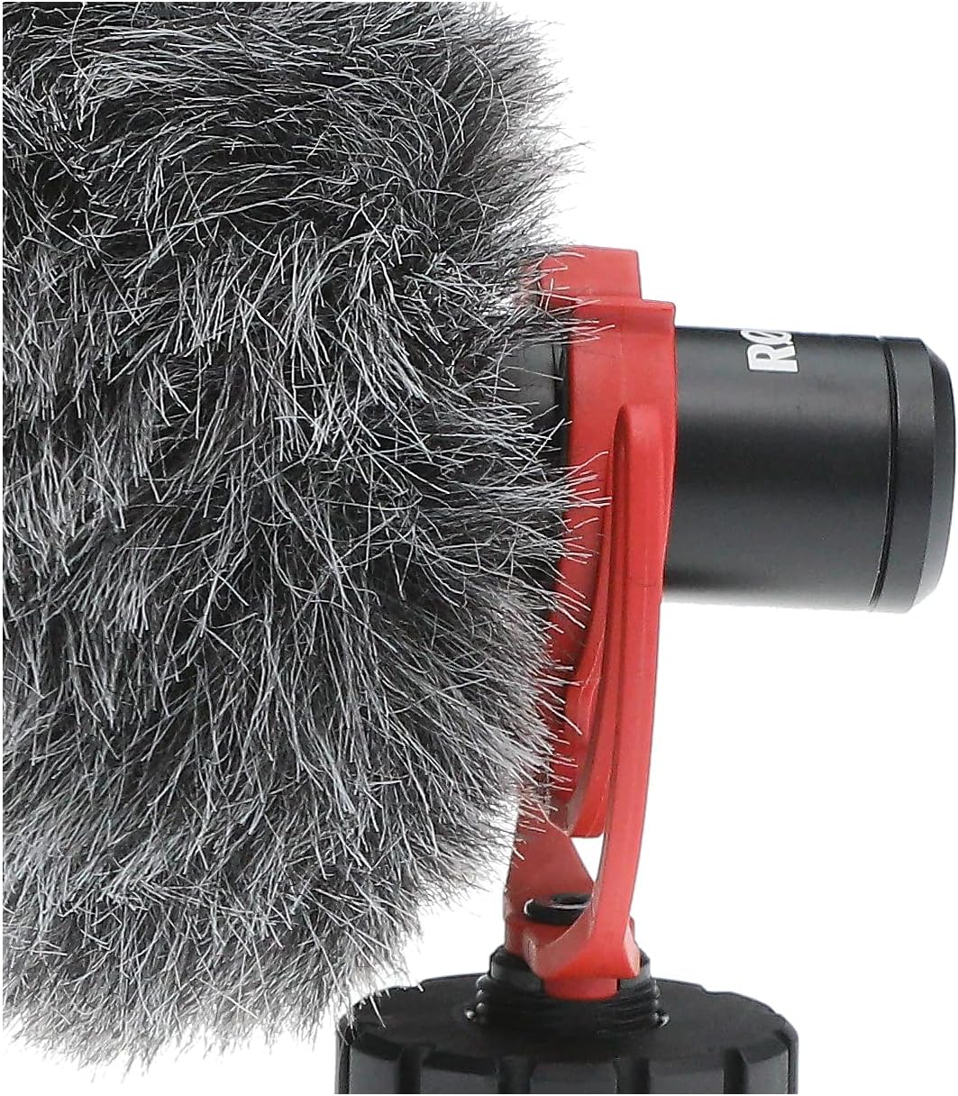 Compact On-Camera Microphone with Shock Mount Q99405