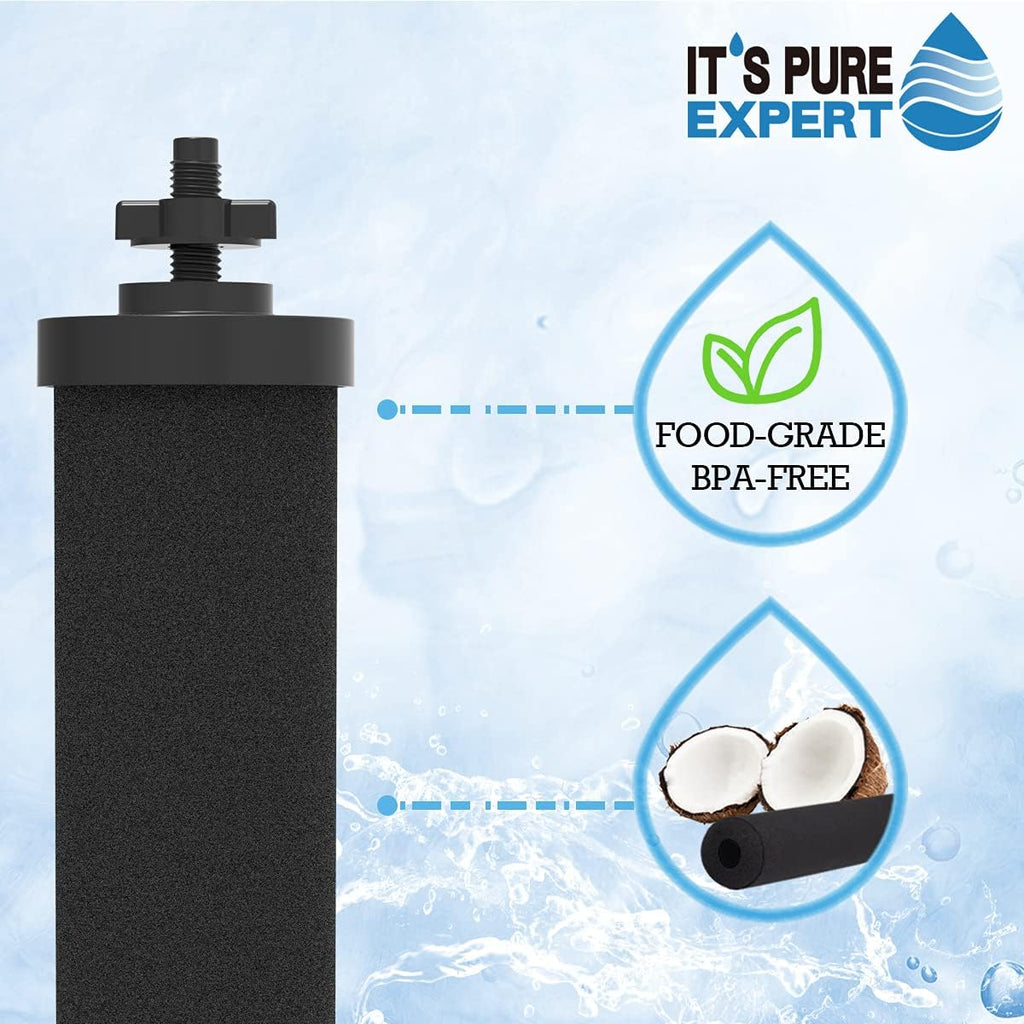 2 Packs Coconut Activated Carbon Water Filter Replacement Y33024