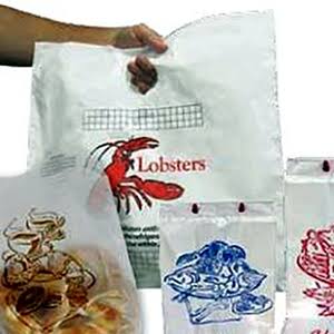 Clear Die-Cut Lobster Takeout Bag, 500/Case W5519