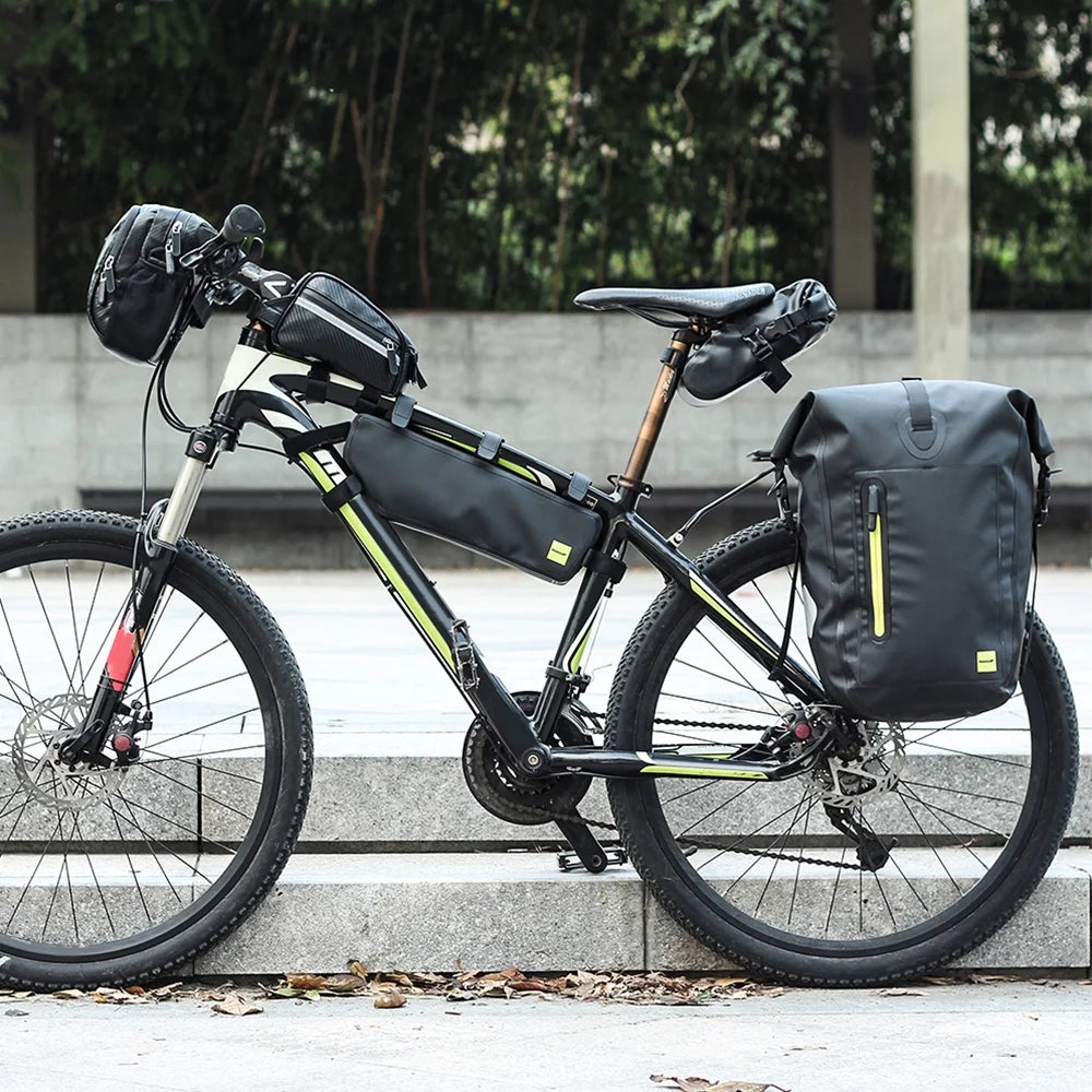 25L Waterproof Bike Rear Rack Pannier Bag E8235