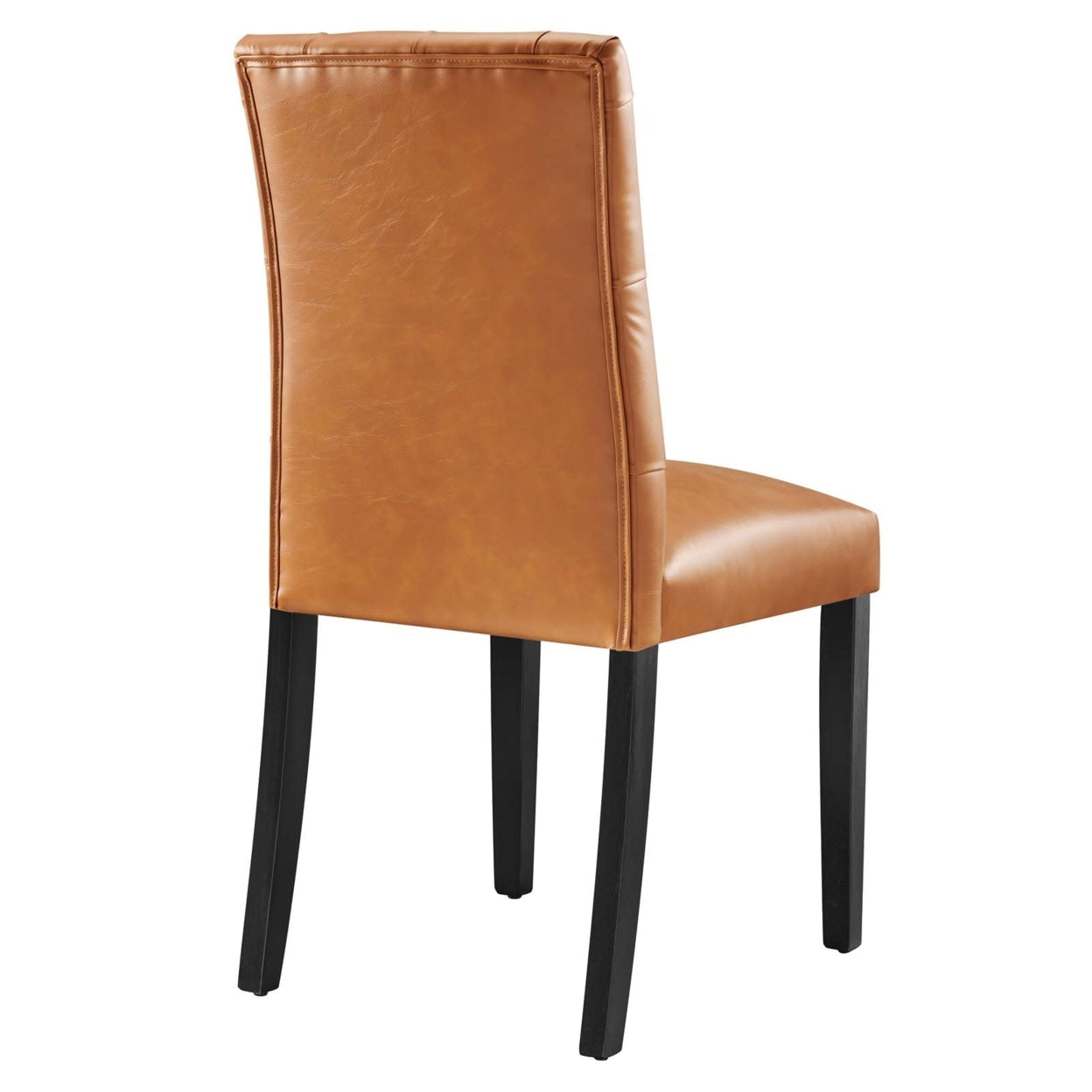 Tan Vegan Leather Dining Chair V817893