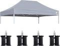 10x20 Pop Up Canopy Replacement Tent Top Cover (White) Q162