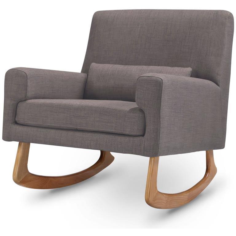 Beige/Walnut Rocker F195109