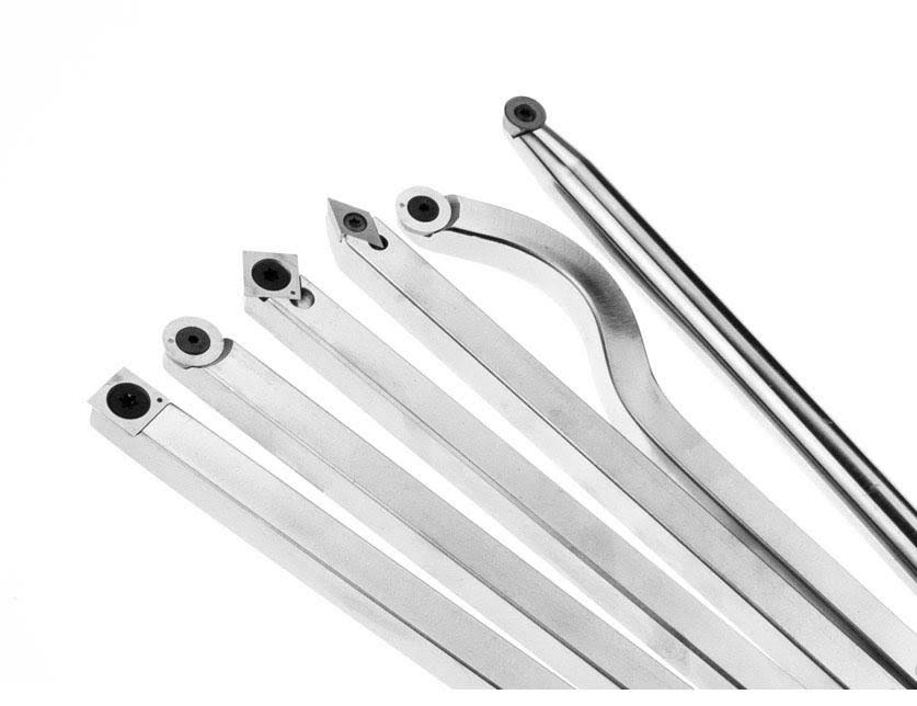 Carbide Wood Lathe Tools Set with 4 Handles C1383