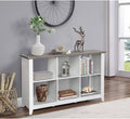 White 6 Cube Storage Bookcase B7305