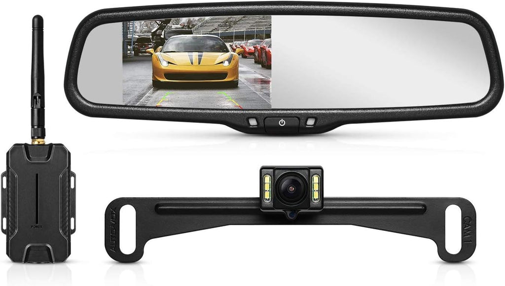 Wireless Backup Camera with Rear View Mirror Monitor S638318