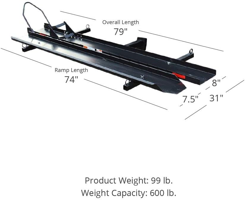 Dirt Bike and Motorcycle Carrier for Truck Hitch C583334