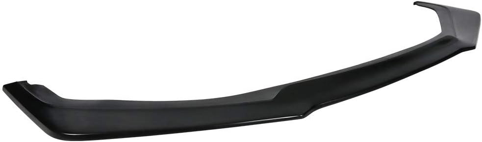 Front Bumper Lip Unpainted Black PU Bumper Spoiler Splitter S7249