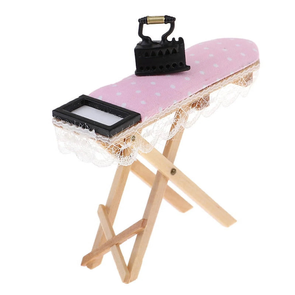 1:12 Scale Dollhouse Ironing Board Set F107361