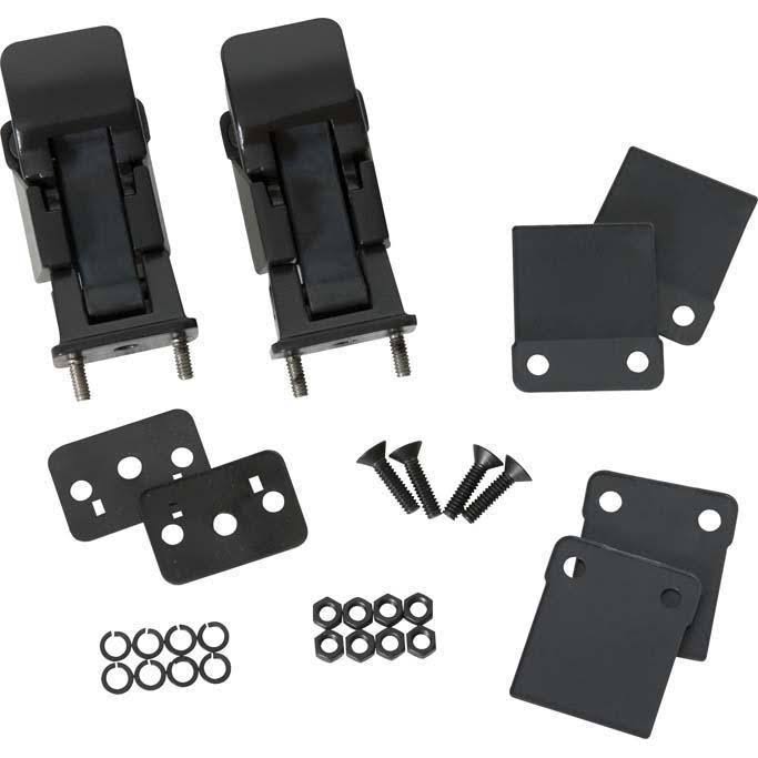 Black Hood Set with Hood Catches N325