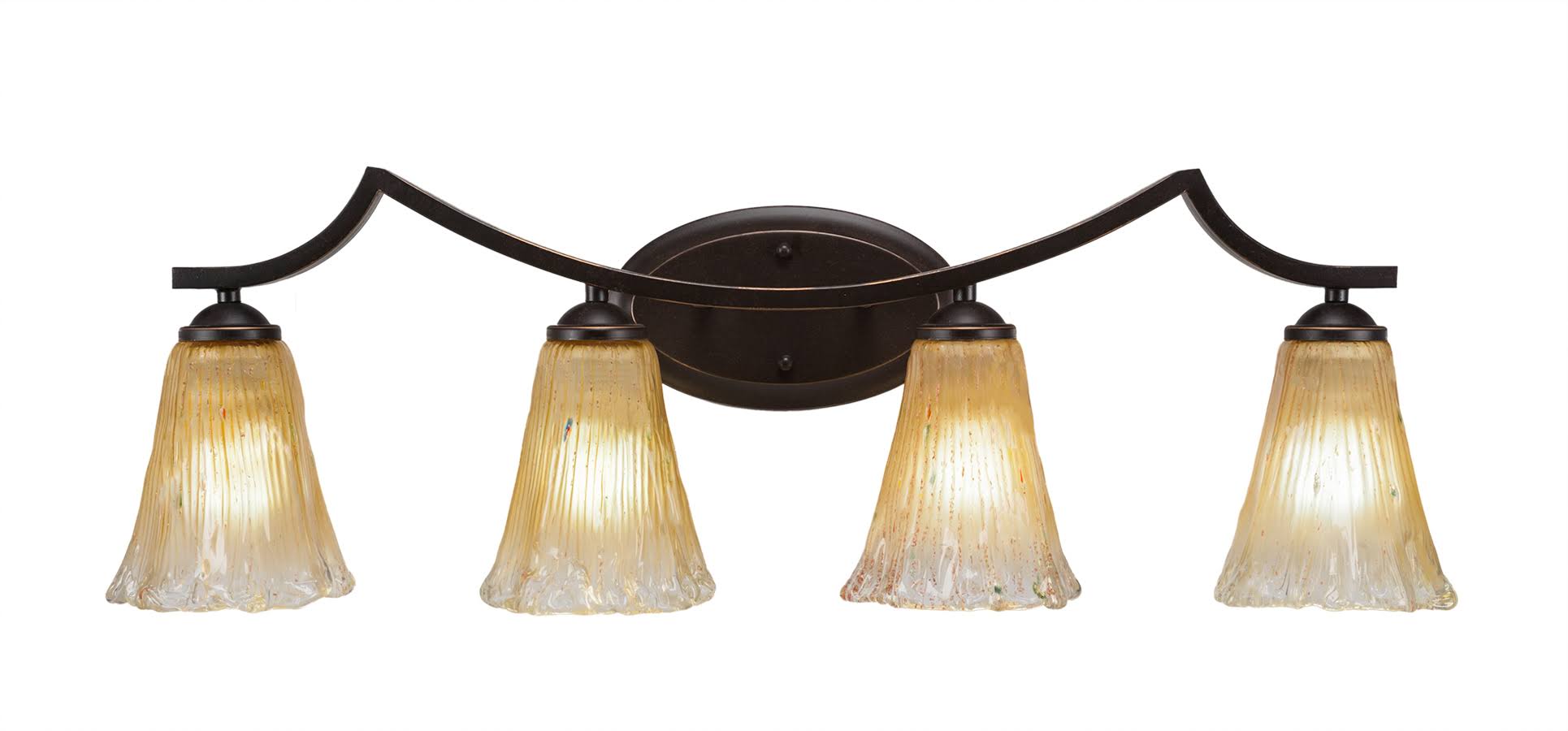 Four Light Bath Bar Dark Granite Y15333