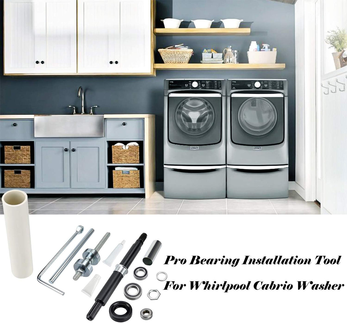 Washer Bearing and Tub Seal Kit with Bearing Installation Tool X411333