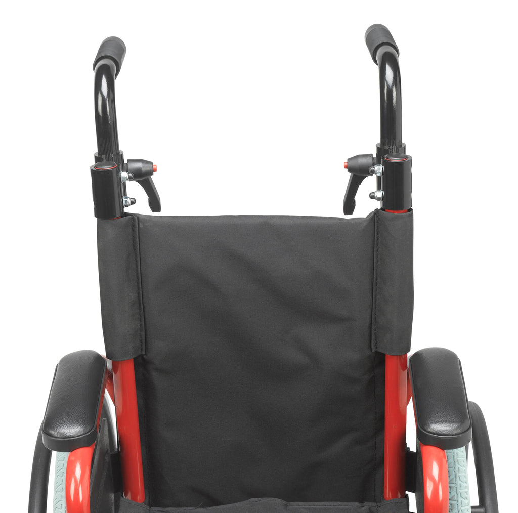 Pediatric Folding Wheelchair 12x22 Fire Truck Red Z569188