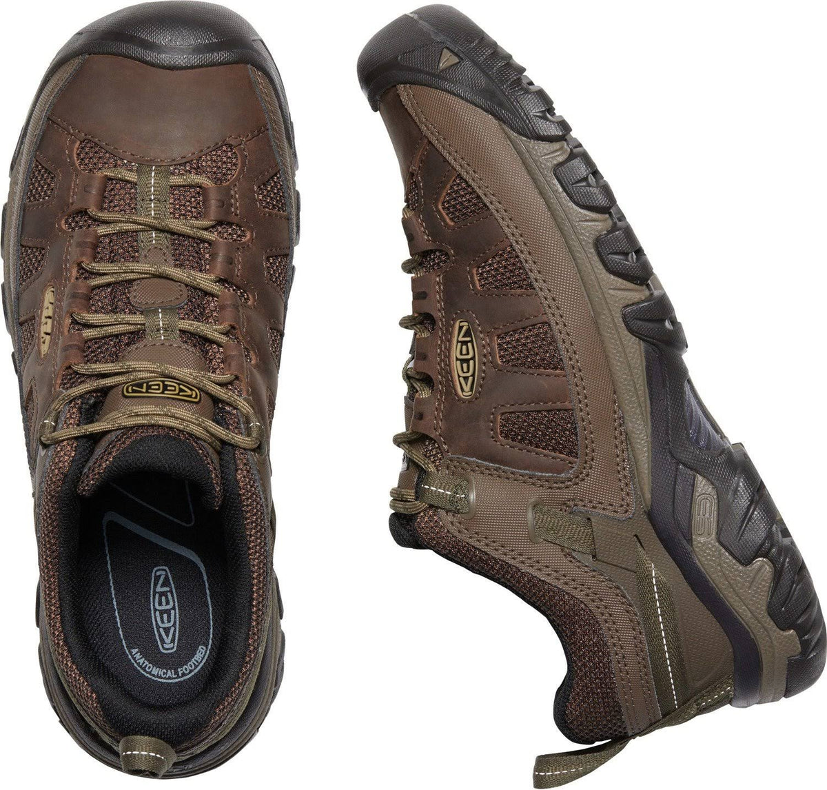 Keen Men's Targhee Vent Cuban Antique Bronze Hiking Shoes X97042