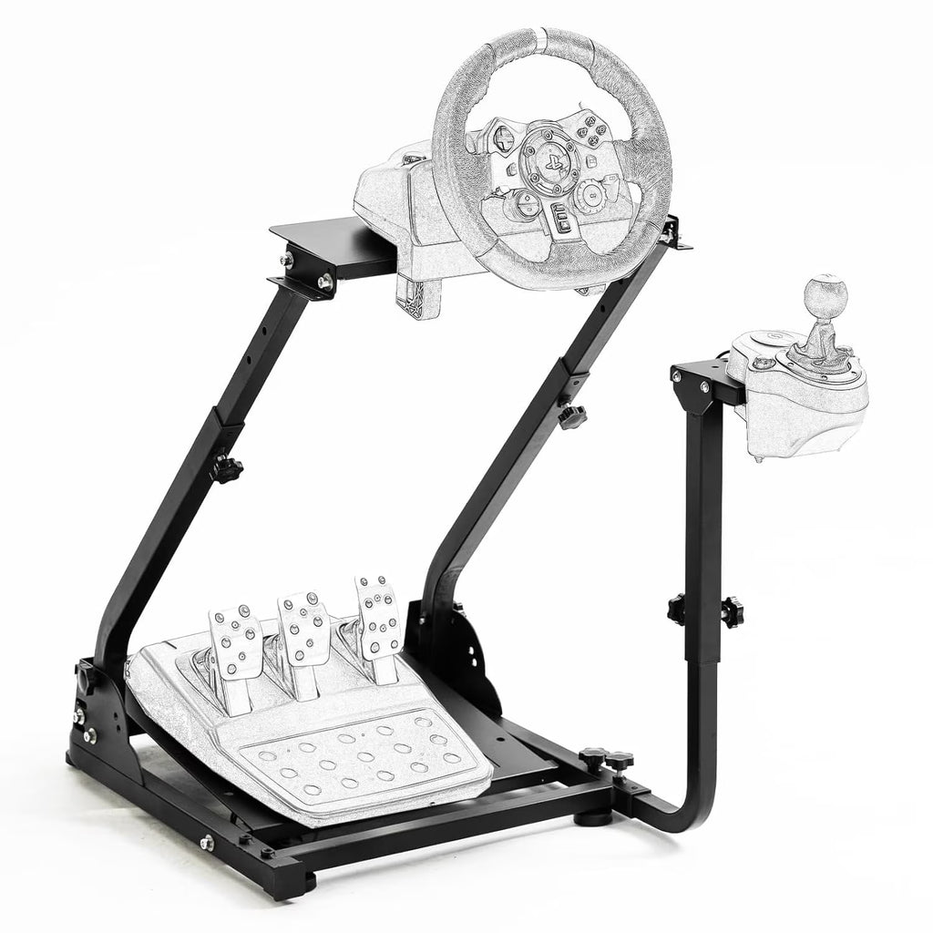 Racing Wheel Stand with Adjustable Shifter Mount E3339