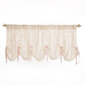 Cream/Pink Window Valance E819803