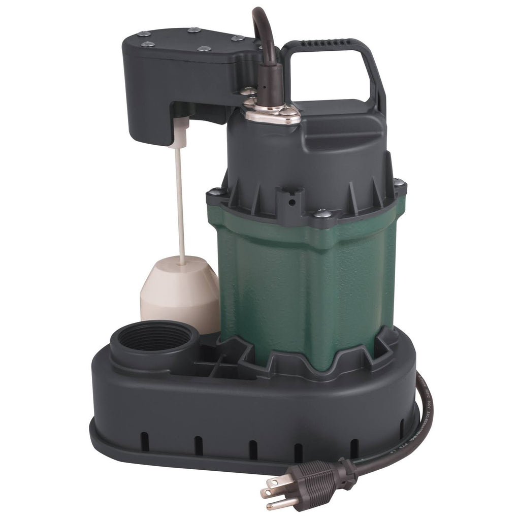 Cast Iron Submersible Sump Pump, 1/3-HP G763995