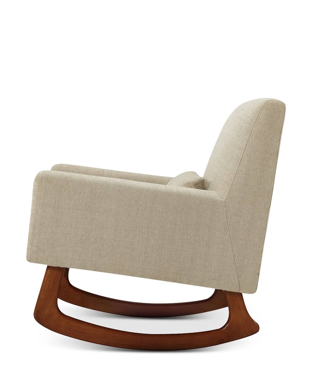 Beige/Walnut Rocker F195109