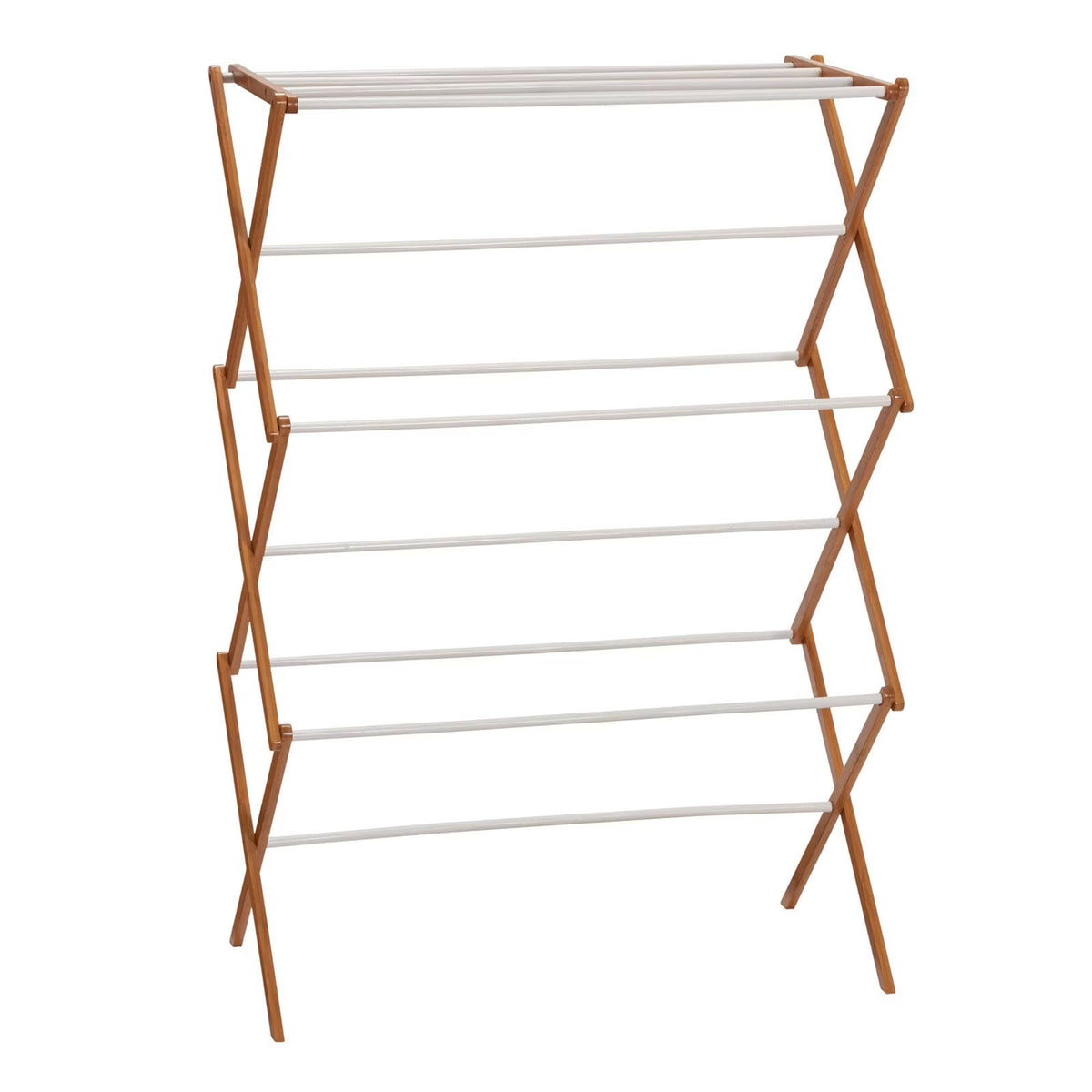 Collapsible Bamboo Clothes Drying Rack S40942