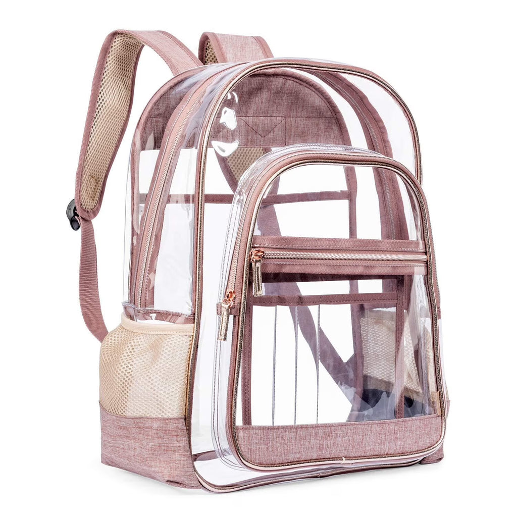 Clear Backpack Transparent Plastic Bookbags Z690685