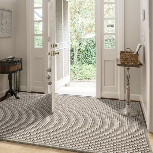 Black Non-Slip Door Mat 24"x36" Z673053