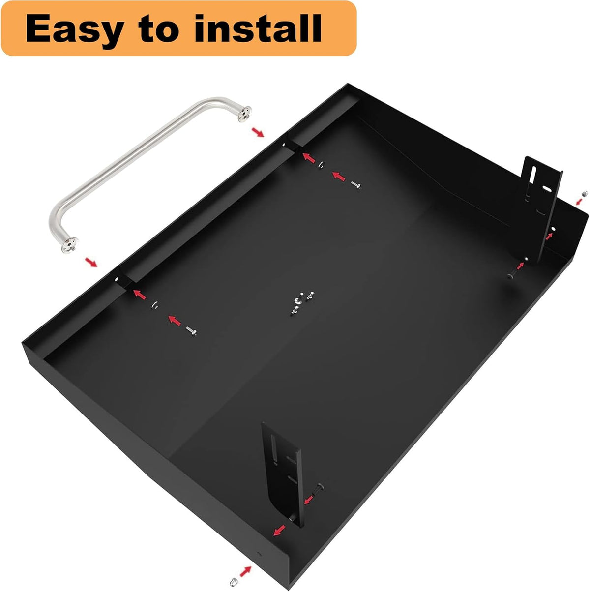 Hinged Lid for 28 inch Blackstone Griddle Hard Cover Hood with Thermometer V77712