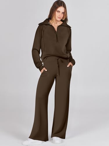 Womens 2 Piece Oversized Sweatsuit Set F8374