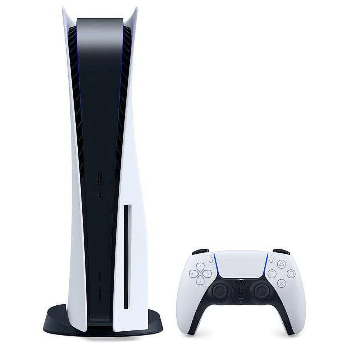 PlayStation 5 Gaming Console Disc Version Bundle with Silicone Controller Cover Skin P548