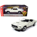 1969 Ford Mustang Fastback Boss 429 Wimbledon White 1/18 Diecast K11547
