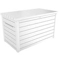 White 230 Gallon Deck Storage Box F1155