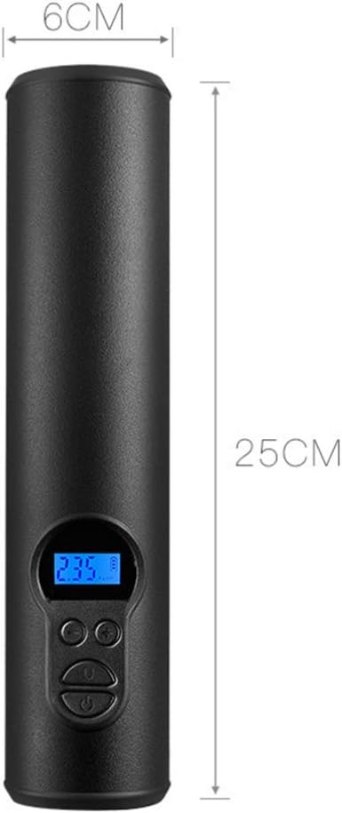 Mini Air Compressor Portable Air Inflator Tire Pump with Digital LCD LED Light H3038