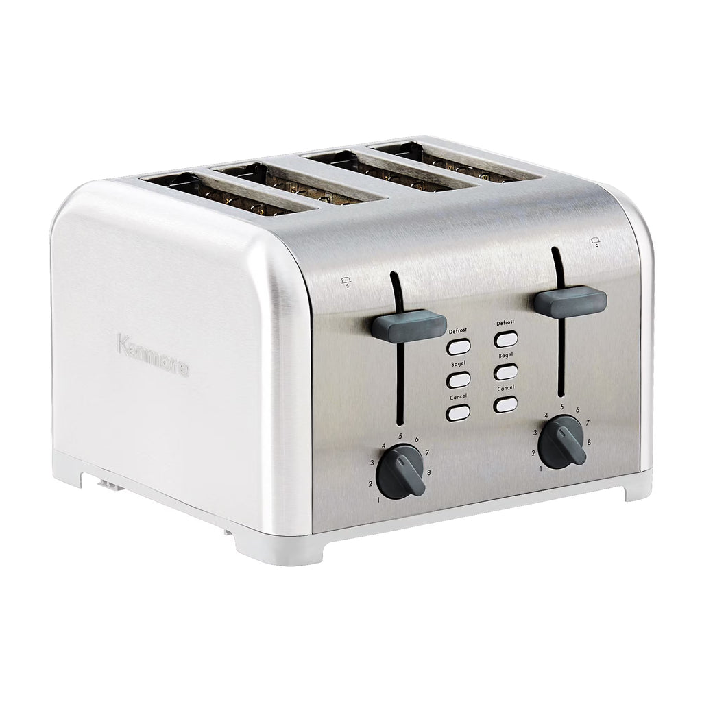 4-Slice Stainless Steel Toaster with Dual Controls Y3669
